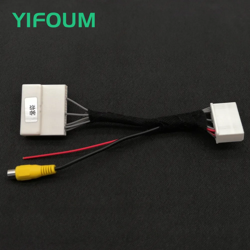 Оригинальный видеовход YIFOUM 32Pin переключатель переходник RCA для камеры заднего