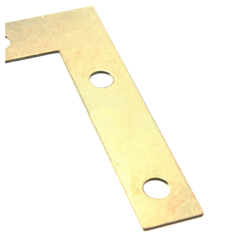 20 шт 51 мм плоский угол правый 90 ° кронштейн ремонтная пластина фиксирующий