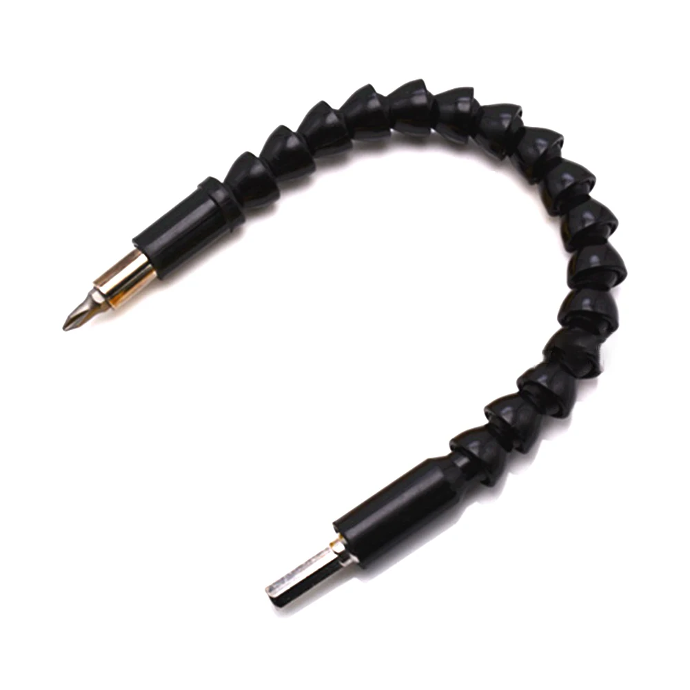 

Rectangular Extension Screwdriver Drill Pipe 1/4\" Hexagonal Bit Sleeve Holder Air Tool Accessories Universal Flexible Shaft