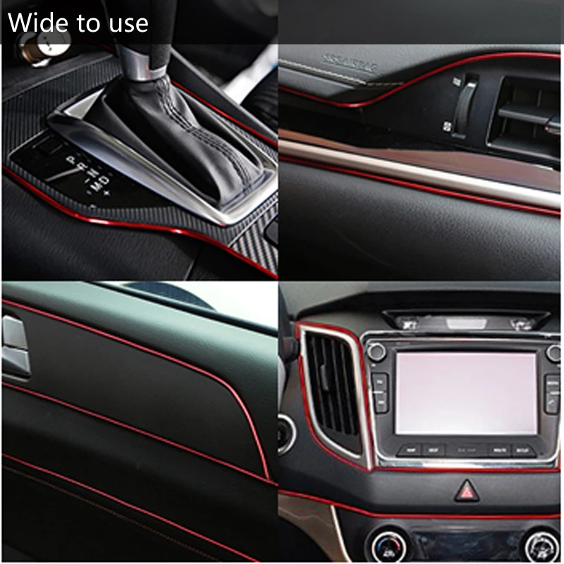 Отделка салона автомобиля литье отделка полосок для Lada Granta Vaz Kalina Priora Niva Samara 2 2110