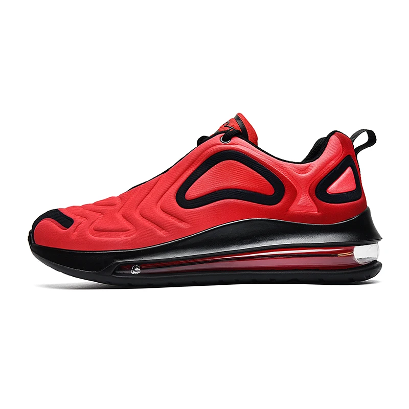 881 Red Shoes VESONAL Brand New Fashion Shoes Men Casual Sheos For Adult Autumn Comfort Male Footwear lightweight Air Cushion Man Shoes - Color: 881 Red Shoes