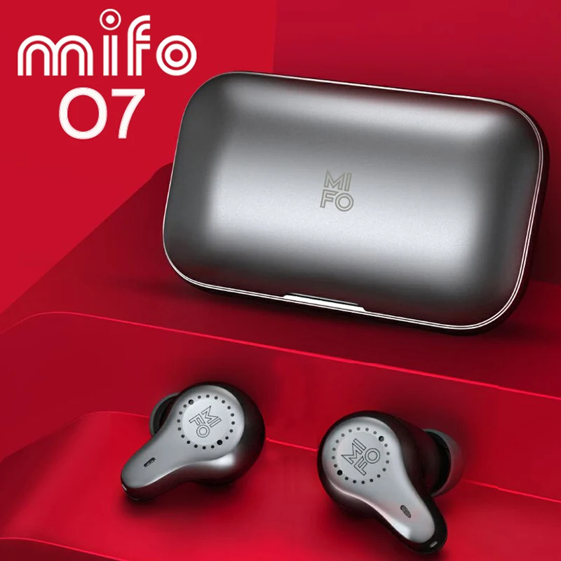 Mifo O7 новейшая версия True Беспроводной наушники Шум снижение вкладыши TWS с V5.0 Bluetooth