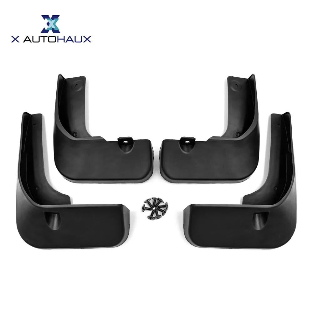 X AUTOHAUX 4 шт. черный пластик переднее заднее крыло брызговики Брызговики набор подходит для Toyota Camry