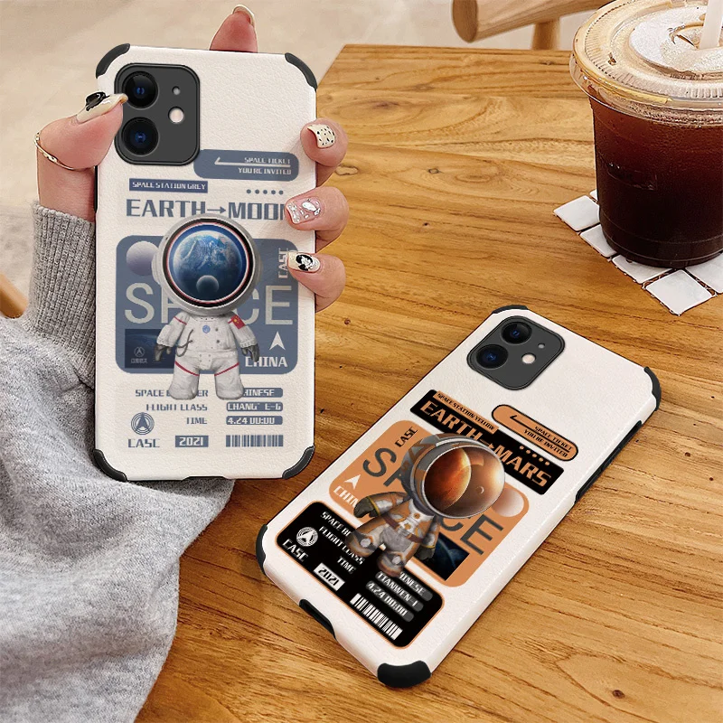 

Mars Expedition Phone Case For iPhone 12 Pro Max Mini 11 Pro Max X XS XR XSMAX SE2020 8 8Plus 7 7Plus 6 6S Plus Lambskin Cover