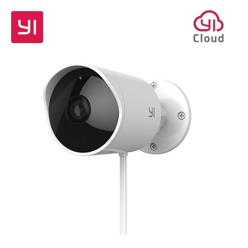 YI Открытый безопасности Камера Cloud Cam Беспроводной IP 1080p Потолочный Ip Ночное