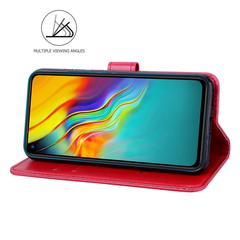 flip case for infinix hot 9 pro 10 lite cover leather phone protective shell book on infinix smart hd note 7 lite protector case free global shipping