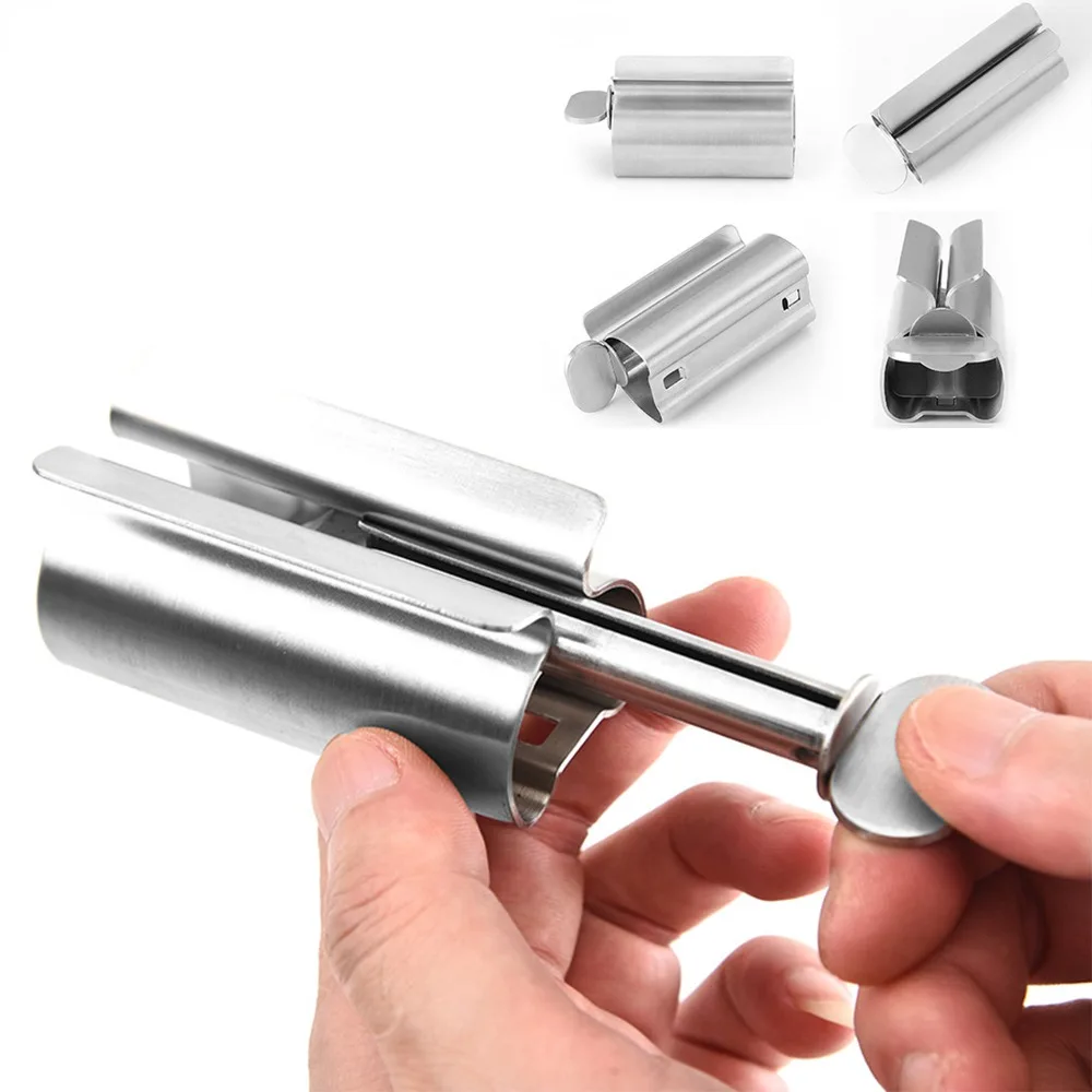 Набор аксессуаров для ванной комнаты выжималка зубной пасты держатель тюбика