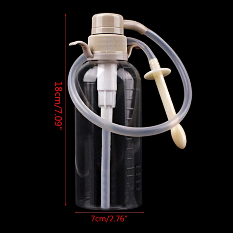 

13MA Portable Hand Press Flusher 300ml Bidet Cleaner Outdoor Bottle Packets Body Wash