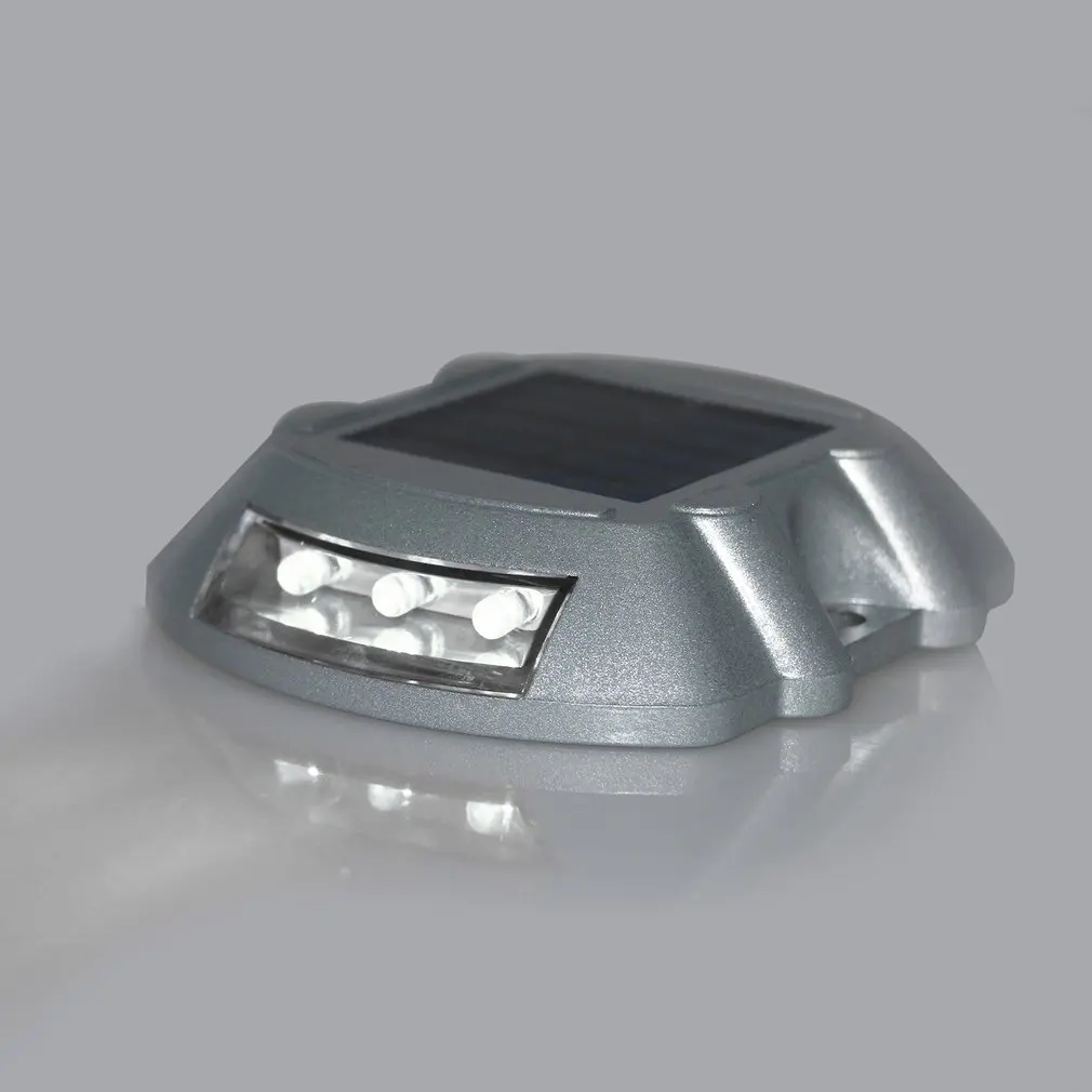 Водонепроницаемый мигание лампа путь светильник Солнечная дорога шпилька