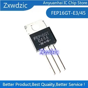 10pcs 100% new imported original FEP16GT FEP16GT-E3/45 TO-220 Ultrafast recovery power rectifier 16A 400V