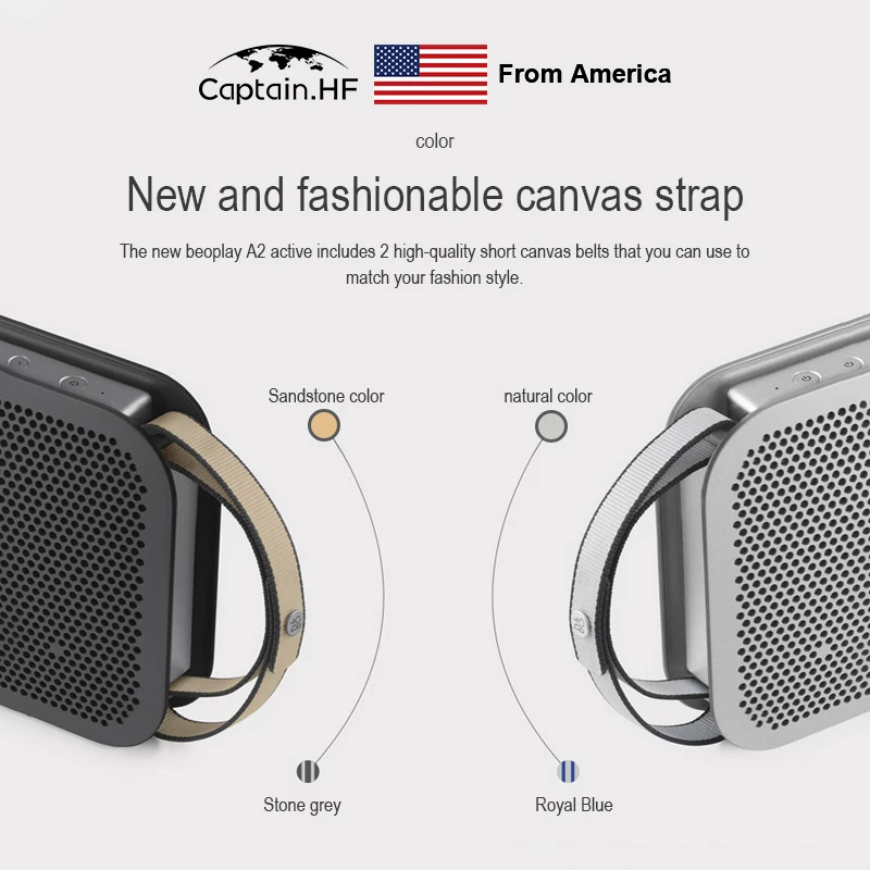 Активный портативный Bluetooth динамик с влагозащитой и защитой от пыли US Captain Be oplay