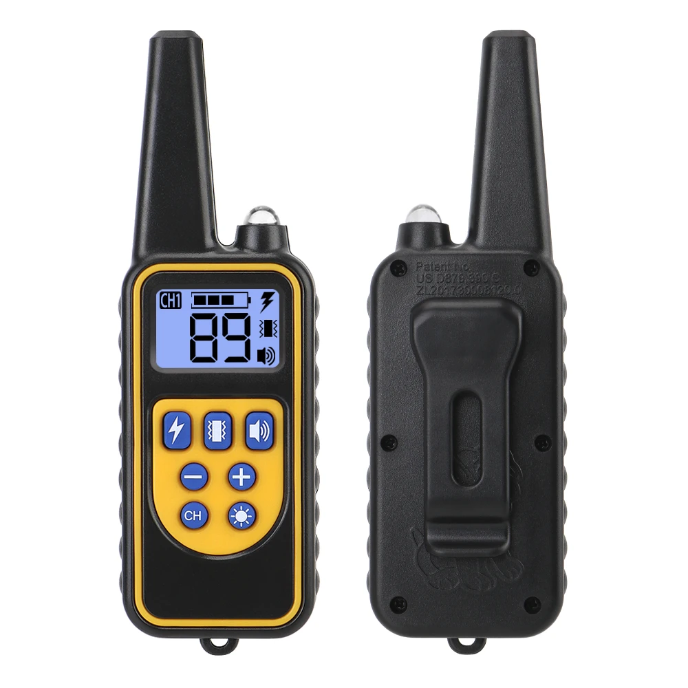 Электрический ошейник для дрессировки собак перезаряжаемый IP67