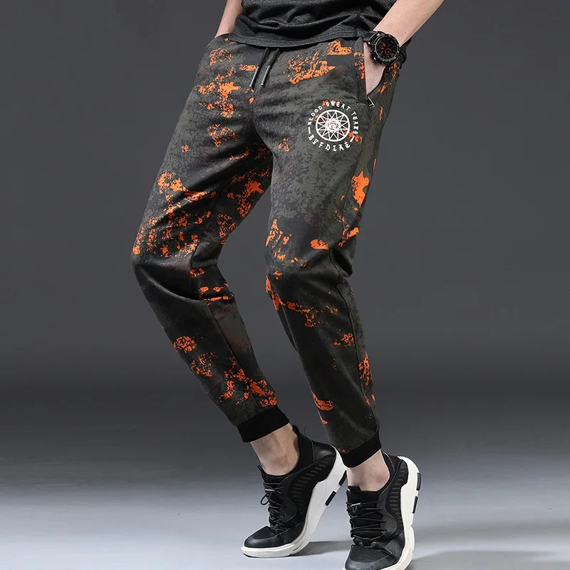 Мужские спортивные штаны на молнии повседневные длинные больших размеров 7xl 8XL с