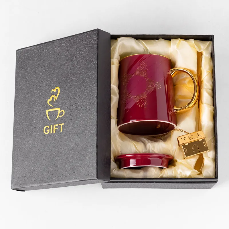 Nordic Cute Creative Mug Girl Cartoon with Lid Ceramic Handle Modern Tazas De Ceramica Student Drinkware OO50MK | Дом и сад