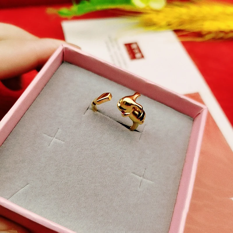 Кольцо на указательный палец с изображением мыши и молнии | Украшения аксессуары