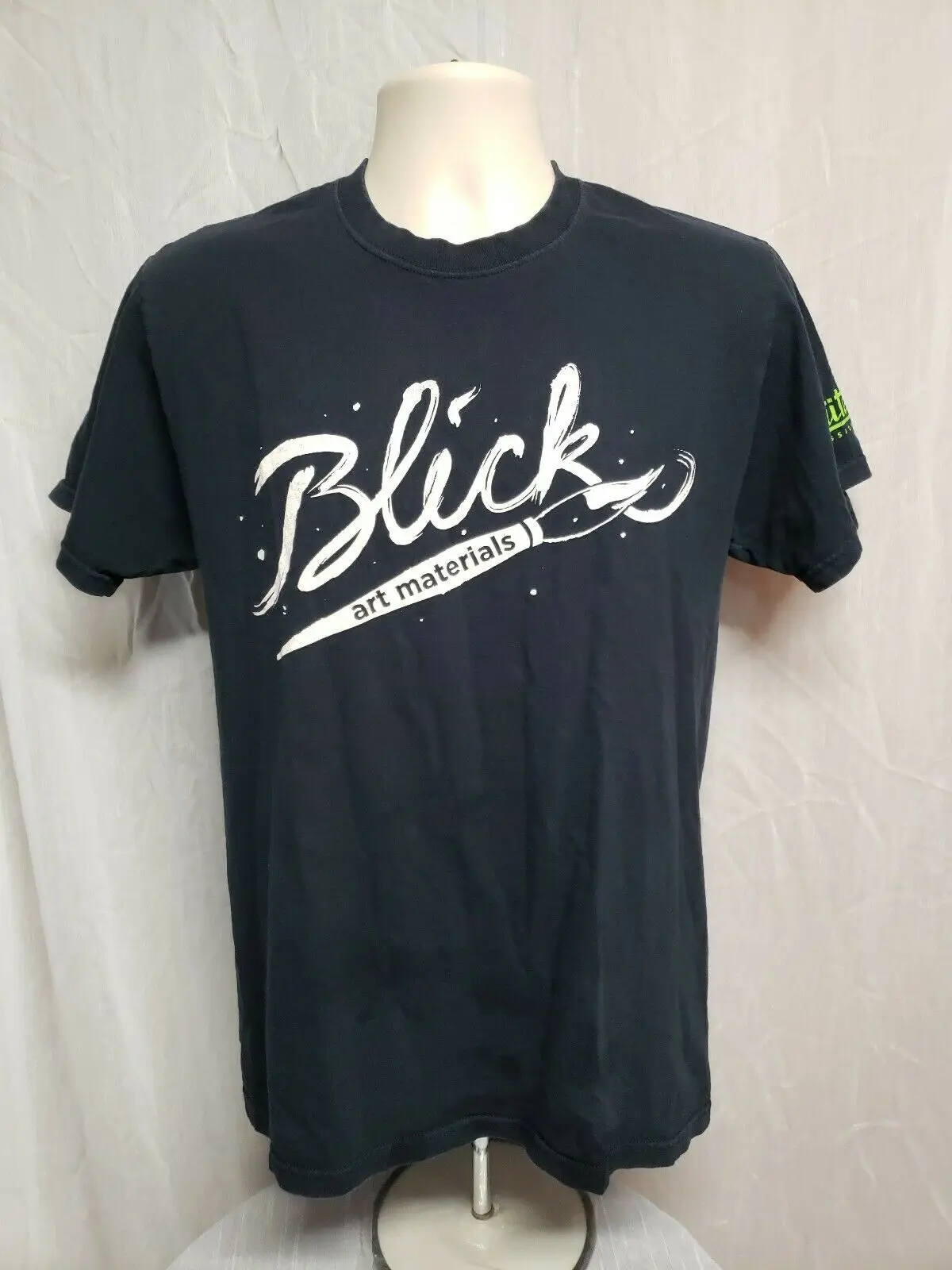 Блик художественные материалы для взрослых средняя черная футболка | Мужская