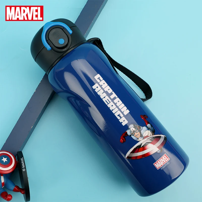 

Disney Children's Thermo 316 Stainless Steel Marvel Water Cup Portable Fall Resistant Straight Drink Cup for Men and Girls