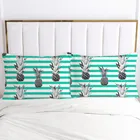 2 шт., декоративная наволочка из 100% полиэстера с принтом в виде ананаса