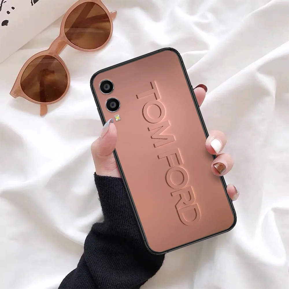 

Cosmetic luxury brand Phone Case For Huawei Honor 6A 7A 7C 8 8A 8X 9 9X 10 10i 20 Lite Pro Play black Waterproof Tpu Shell