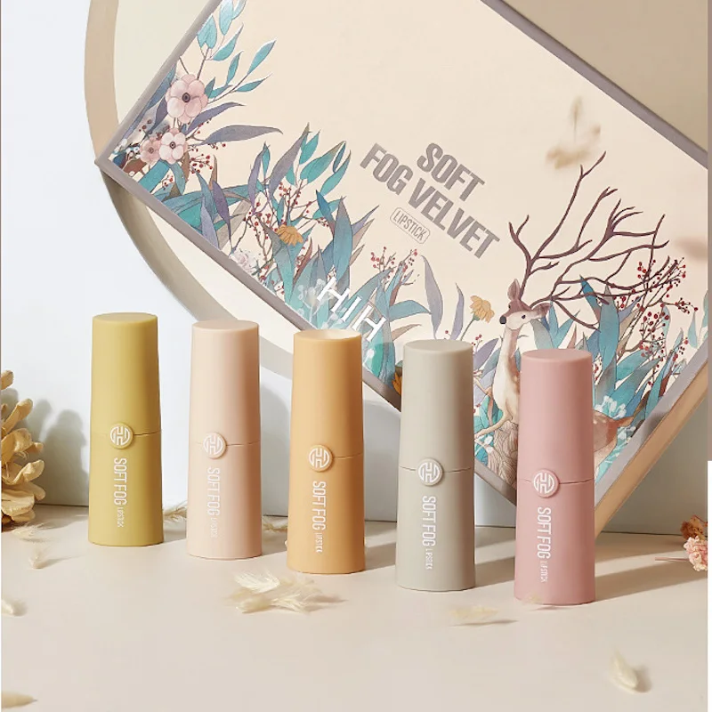 Новые 5 шт/упаковка шт./компл. пикантные матовые губные помады бархатная губная