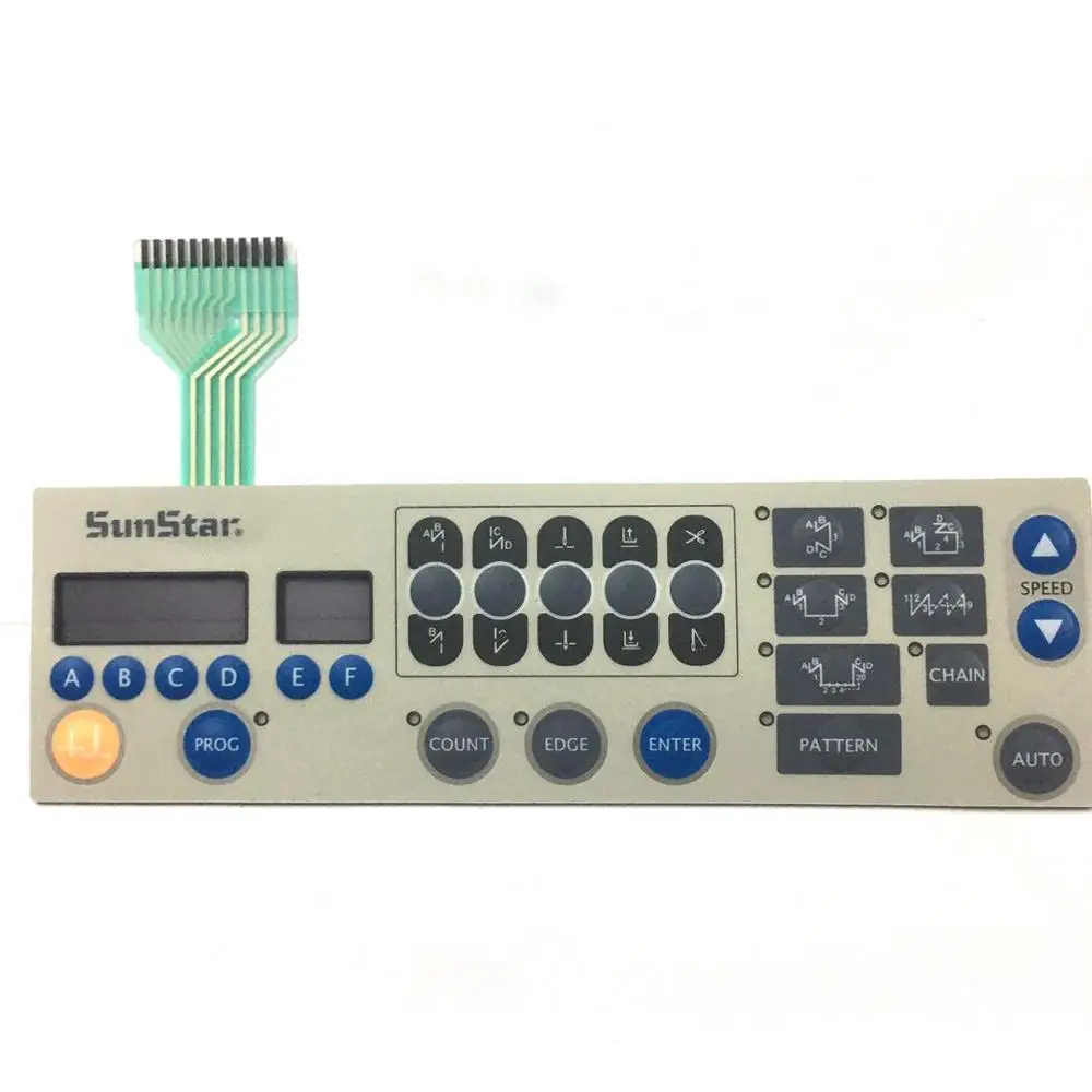 Оригинальный швейный мембранный переключатель SUNSTAR KM-250/350/506/530/640/757 S/v5 управления