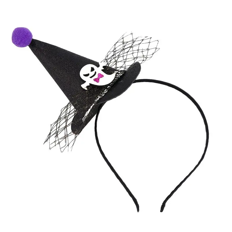 Головной убор на Хэллоуин с узором призрака головной ведьма Праздничный