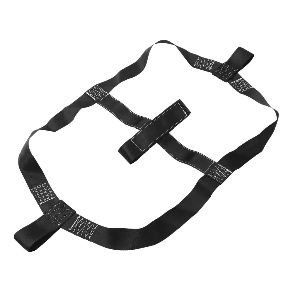

1Pc Transportation Wheel Tie-Down Strap Wheel Fixing Belt for Motorcycle (Black)