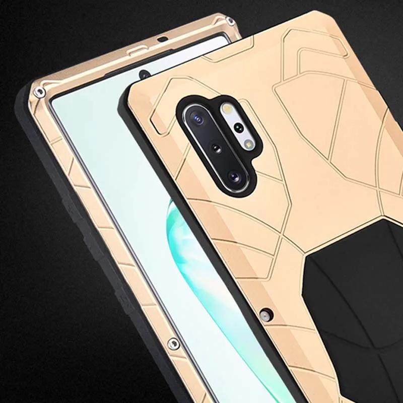 IMATCH чехол Роскошный Алюминиевый металлический силиконовый чехол для samsung Galaxy Note10 Note10Plus A50 A70 мобильный Футляр для телефона KS0317