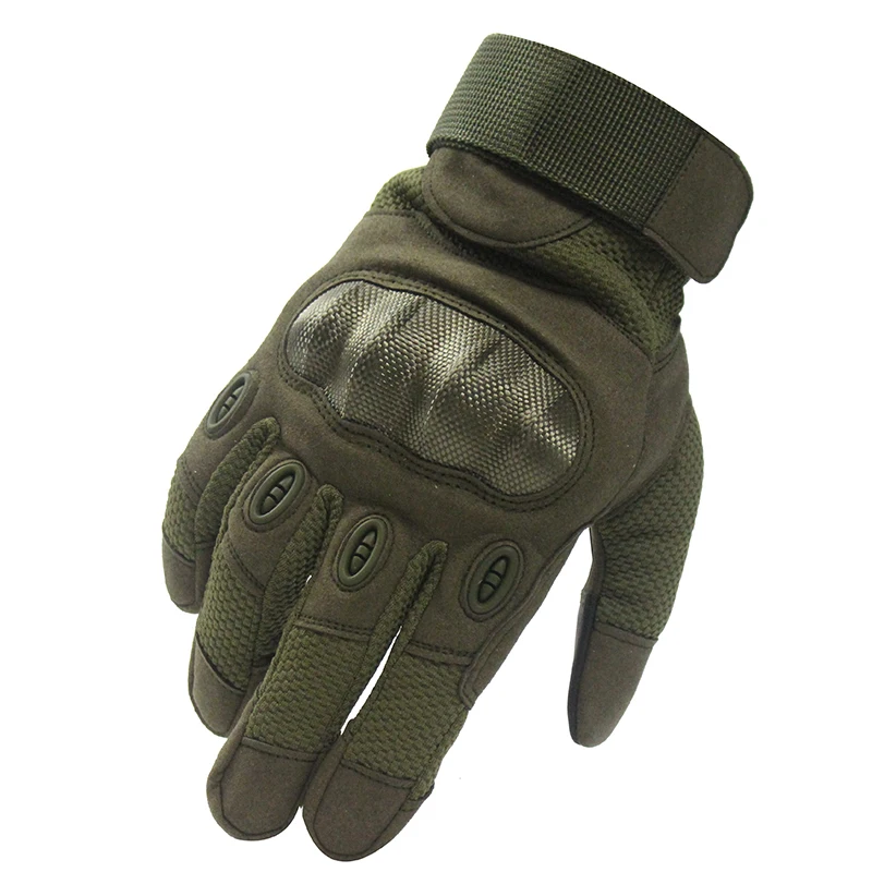 Army Green Тактические перчатки с сенсорным экраном, полный палец, армейские военные страйкбольный походный стрельба, пейнтбол, охота, велосипедные перчатки - Цвет: Army Green