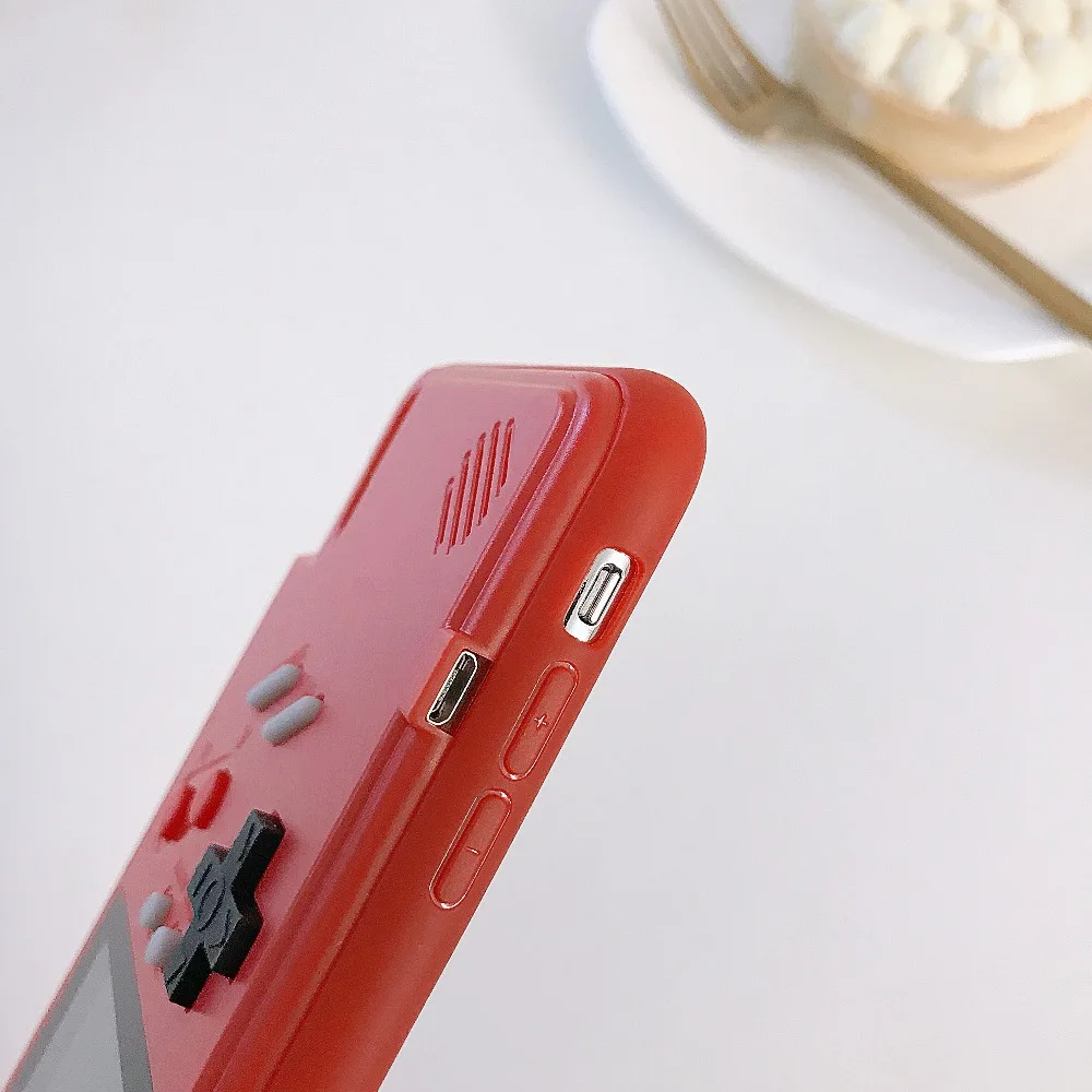 Мультипликационный цветной дисплей игровой чехол для телефона для iPhone 11 Pro Max 6 6s 7 8 Plus X XS XR XSMax для huawei P30 для samsung S10 Game boy