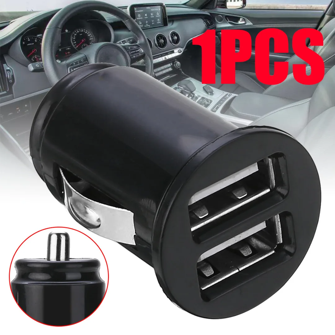 Мини USB Автомобильное зарядное устройство для мобильного телефона планшет 2.1A