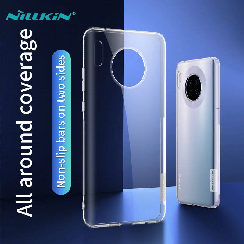 Облегающий чехол для huawei mate 30 задняя крышка NILLKIN ультра тонкий прозрачный мягкий