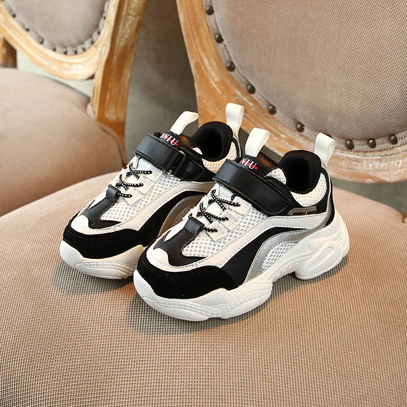 Весенние детские спортивные кроссовки для маленьких мальчиков Сетчатые