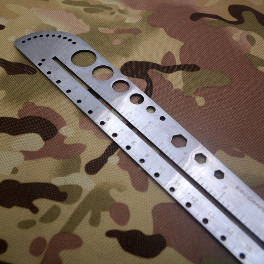 

Multifunctional Stainless Steel Angle Protractor Ruler Degree Measuring Tool