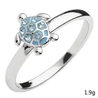 Корейская версия кольца в виде милой маленькой черепахи женское свежее и универсальное инкрустированное циркониевое кольцо в виде черепахи простое и милое кольцо в виде черепахи