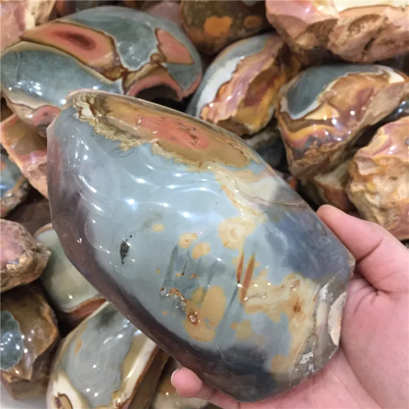 500g piedras naturales de jaspe de mar, venta al por mayor