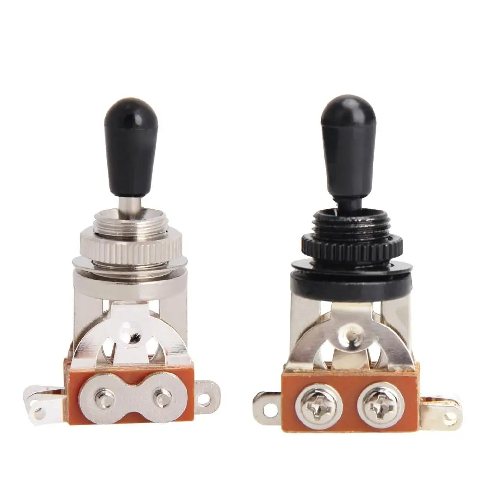 

Guitar Pickup Selector 3 Way Knob Toggle Switch for LP Electric Guitar Part