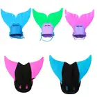 Для взрослых и детей ласты для плавания для детей тренировочные Моноласты купальный костюм Русалочки плавник плавание ножные ласты для дайвинга средства ухода за кожей Стоп Хвост-моноласт C282