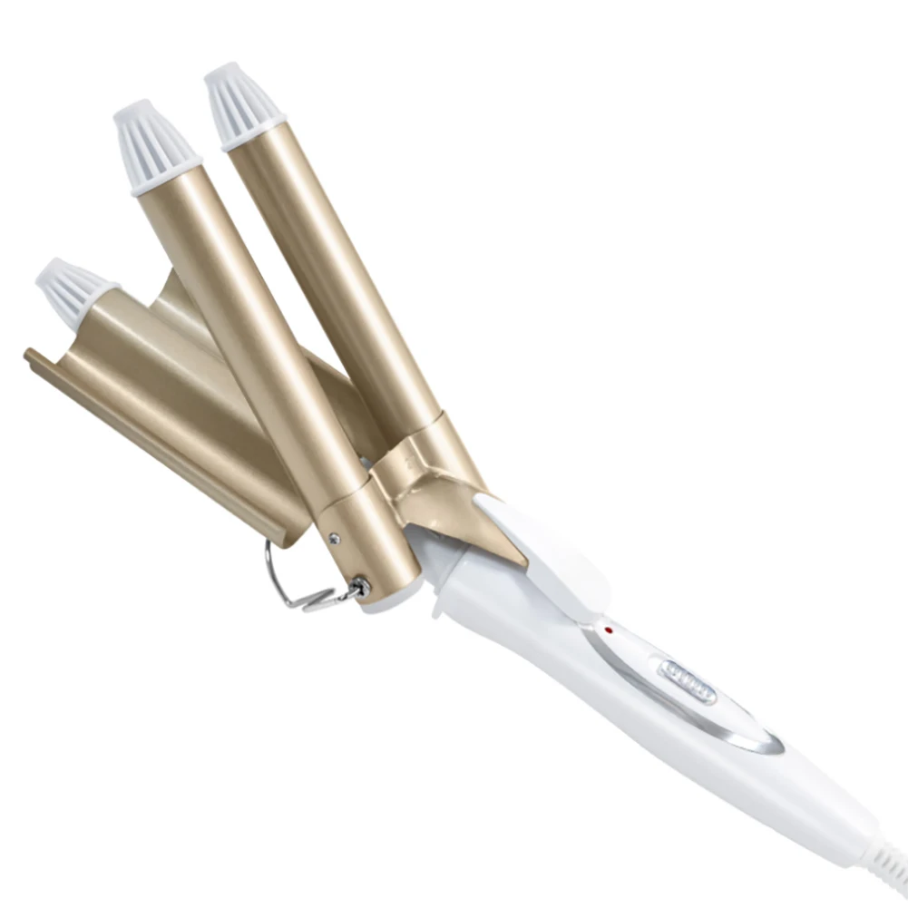 

Hair Curler Roller Hair Curling Iron Ceramic Triple Barrel Hair Styler Hair Curler Electric Curling Hair Waver Styling Tools