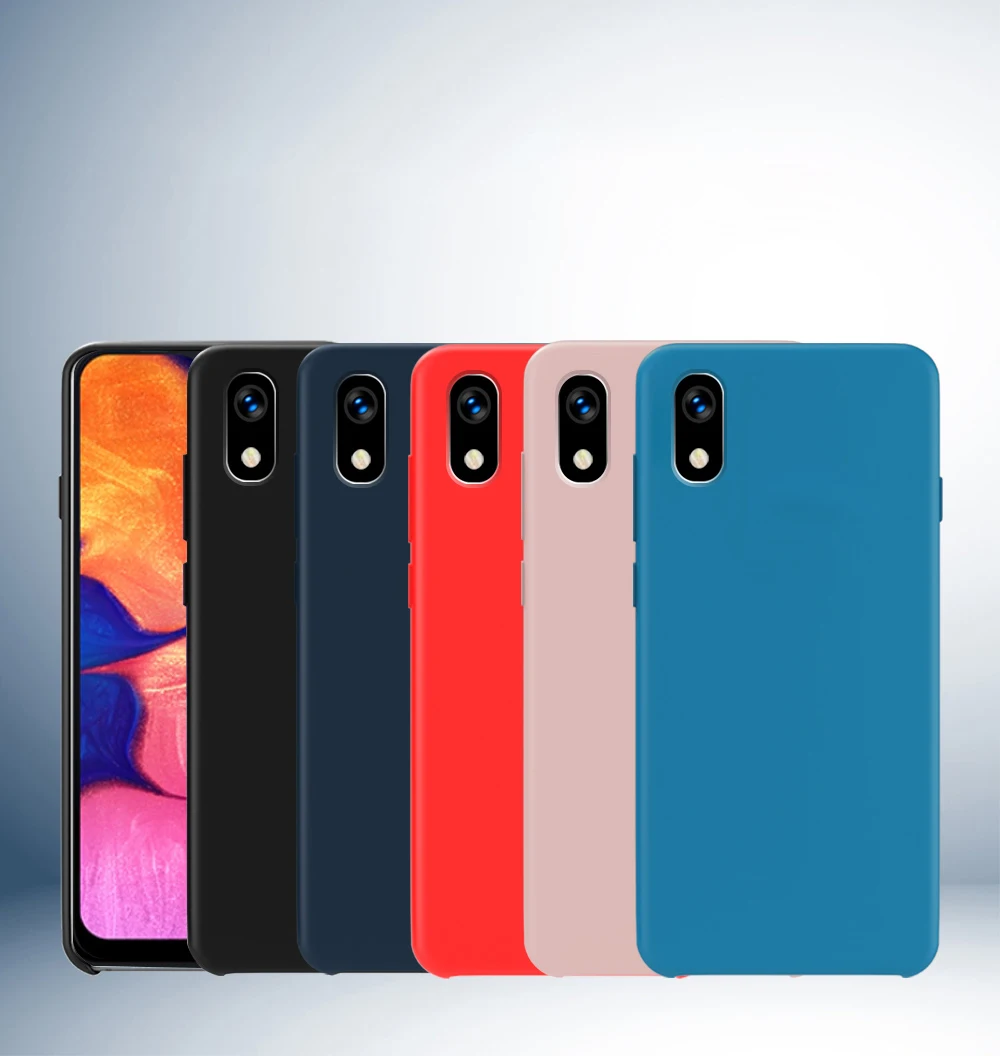 Для samsung A70 A50 A10 A20 чехол-накладка из мягкого жидкого силикона для samsung Galaxy A8 A6 PLUS A9 A7 противоударный чехол-накладка