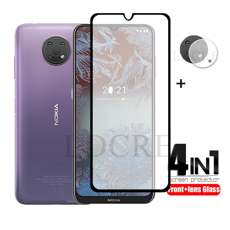 

Full Glass For Nokia G10 Glass Tempered Protective Glass for Nokia G10 Screen Glass Lens Camera film For Nokia G10 Nokia G20