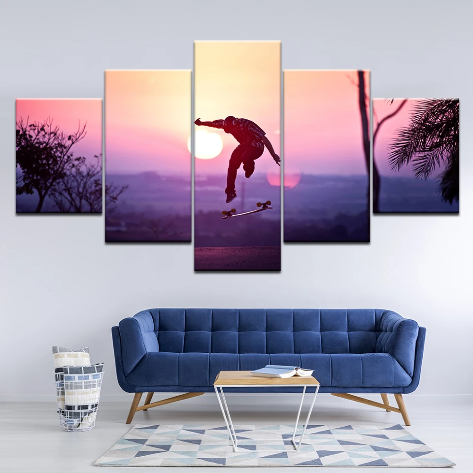 Модульный художественный скейтборд для подростков набор из 5 предметов