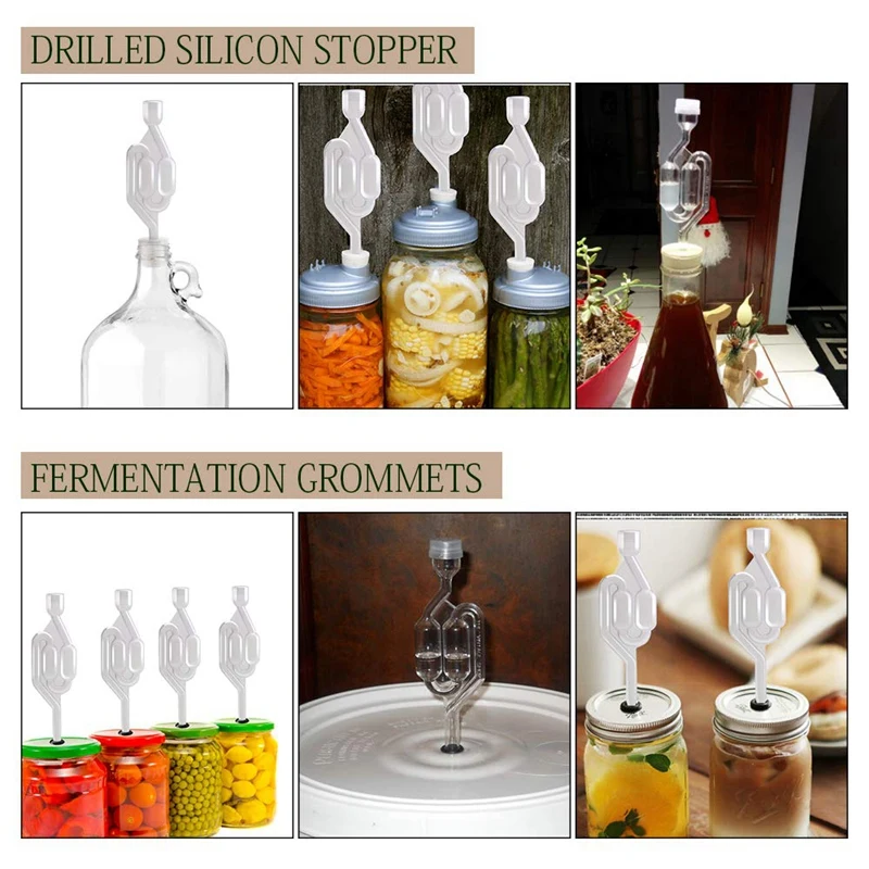 Ферментация воздушный замок 5 S образные Воздушные Замки с силиконовые резиновые