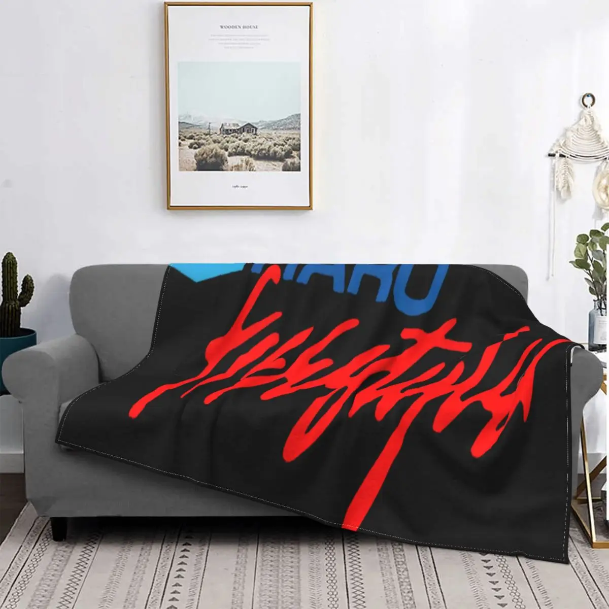 

Haro Freestyler-Manta de la vieja escuela Bmx, colcha de cama cuadros, toalla de sofada, manta ponderada de playa