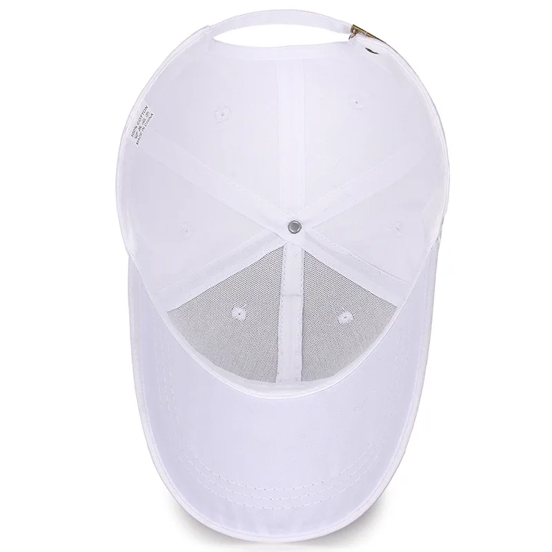Fashion Simple Solid Color Letter Embroidery White Black Men Women Cap Visor Baseball Caps Snapback Bone Casquette Gorras Hats | Аксессуары