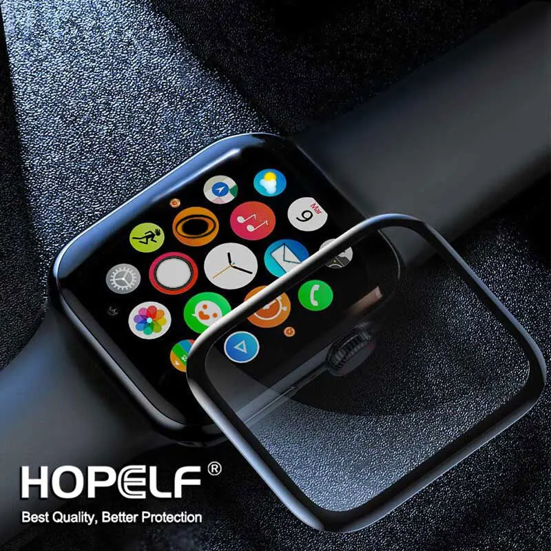 3D HD закаленное стекло для Apple Watch 5 6 SE защита экрана Серия 44 мм 40 3 4 iwatch 42