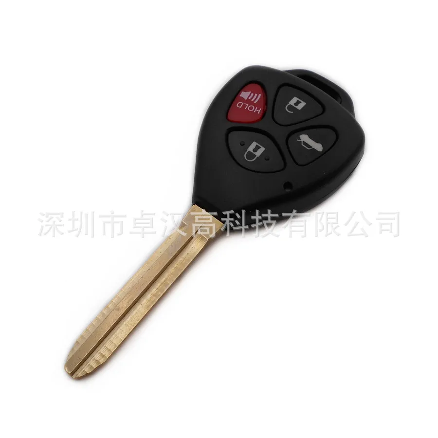 Для Toyota Land Cruiser / Prado вместо Оригинального заводского автомобильного ключа 3 + 1