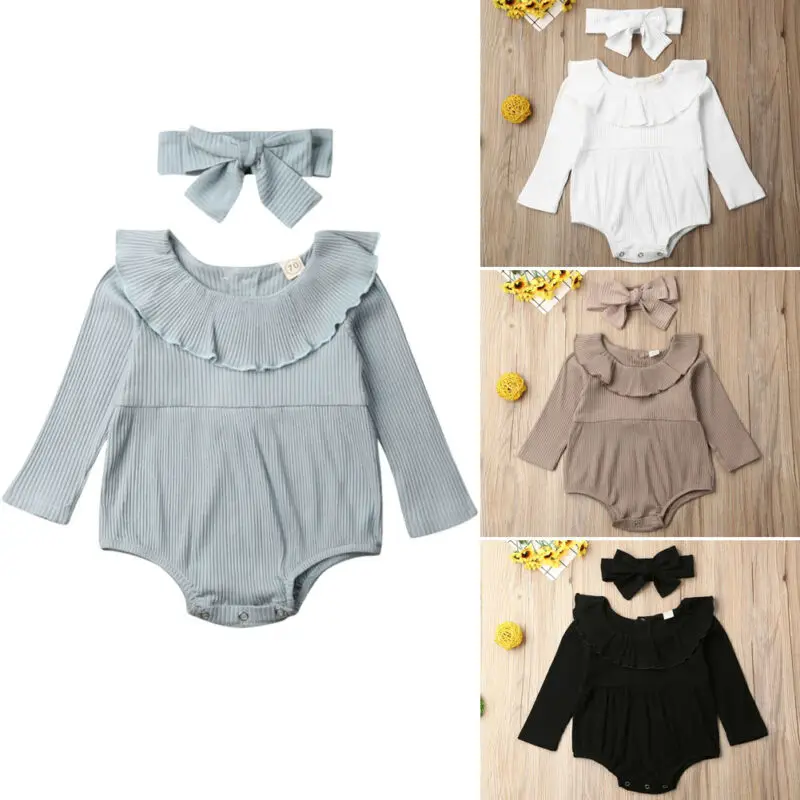 Новинка 2020 осенне зимняя одежда для новорожденных девочек принцесс Вязаный