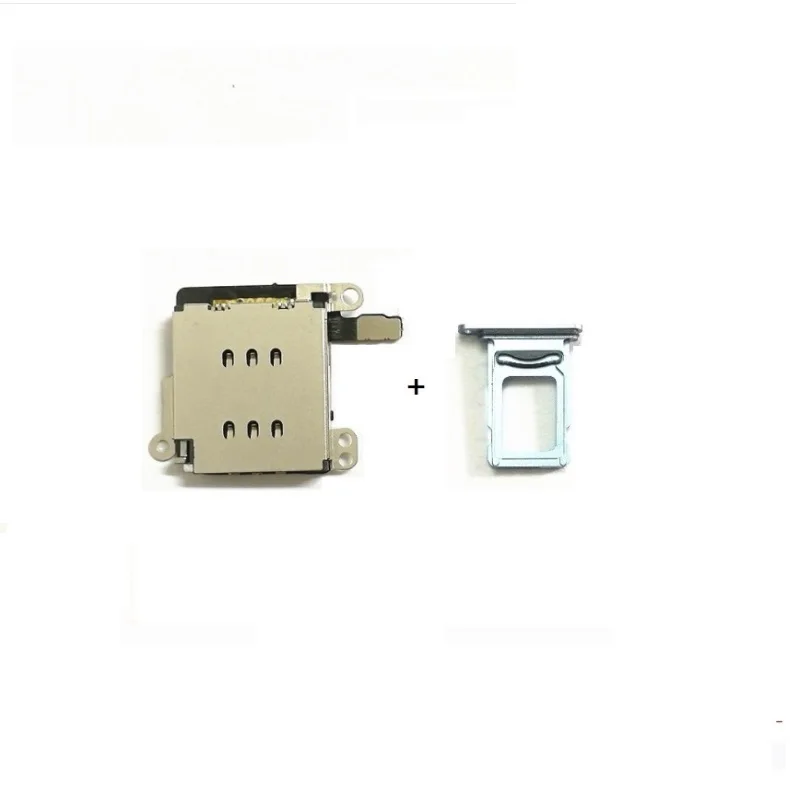 Двойной разъем для считывания sim карт гибкий кабель + держатель слота карты iPhone