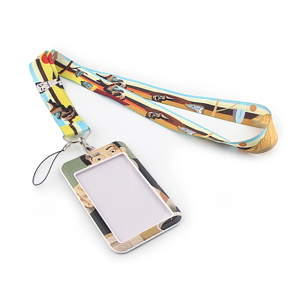 

DL1027 Time Art Lanyard for Key Neck Strap For Card Badge Gym Lanyard Key Necklace DIY Hang Rope Necklace